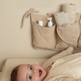  Little Dutch - Υφασμάτινη Θήκη Οργάνωσης Καπιτονέ Pure Soft Beige