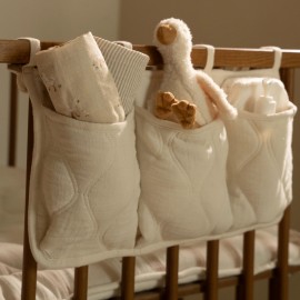 Little Dutch - Υφασμάτινη Θήκη Οργάνωσης Καπιτονέ Pure Soft White