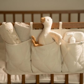  Little Dutch - Υφασμάτινη Θήκη Οργάνωσης Καπιτονέ Pure Soft White