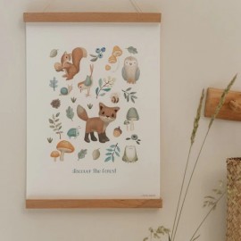 Little Dutch - Poster Α3 Διπλής Όψης Forest Wonders