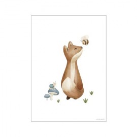 Little Dutch - Poster Α3 Διπλής Όψης Forest Friends