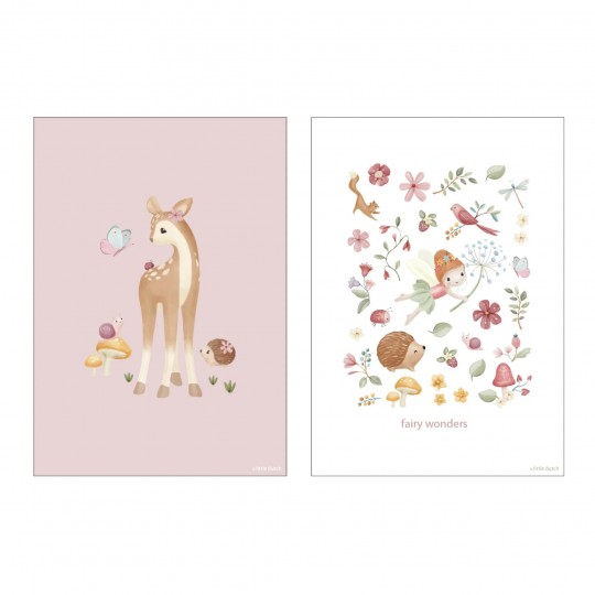 Little Dutch - Poster Α3 Διπλής Όψης Fairy Wonders