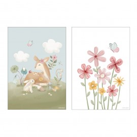 Little Dutch - Poster Α3 Διπλής Όψης Fairy Garden