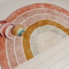 Little Dutch - Χαλί Δωματίου Rainbow Pink Με Υπόστρωμα Latex