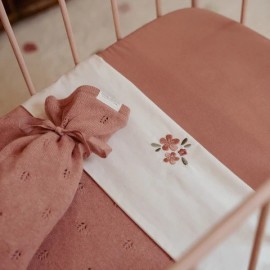 Little Dutch - Σεντόνι Με Λάστιχο Pure Pink Blush 90x200cm