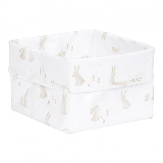  Little Dutch - Καλαθάκι Αλλαξιέρας Baby Bunny 15x15cm