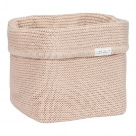 Little Dutch - Πλεκτό Καλαθάκι Αλλαξιέρας Beige 15x15cm