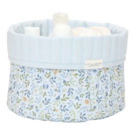  Little Dutch - Καλαθάκι Αλλαξιέρας Καπιτονέ Διπλής Όψης Forest Adventure 20x25cm