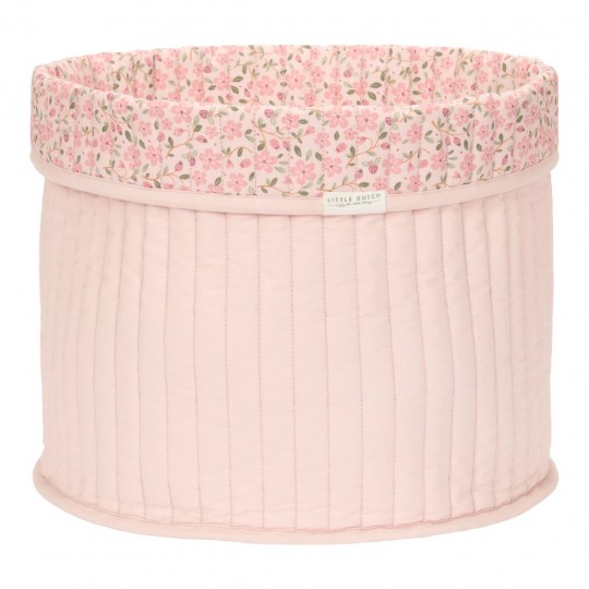  Little Dutch - Καλαθάκι Αλλαξιέρας Καπιτονέ Διπλής Όψης Fairy Floral 30x25cm