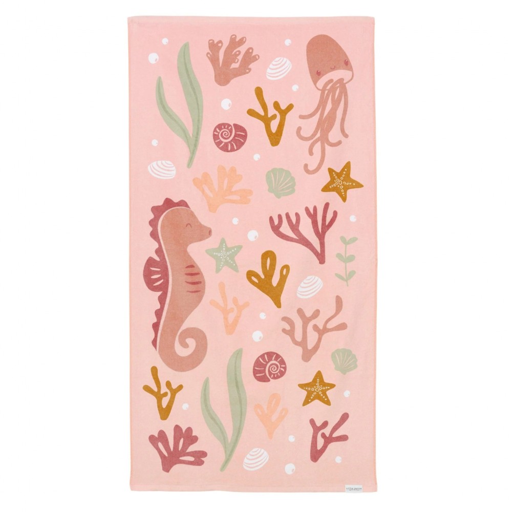 Little Dutch - Πετσέτα Θαλάσσης Ocean Dreams Pink