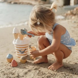 Little Dutch - Σετ Κουβαδάκια Παραλίας Ice Cream Ocean Dreams Blue