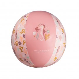 Little Dutch - Μπάλα Παραλίας Ocean Dreams Pink 35cm