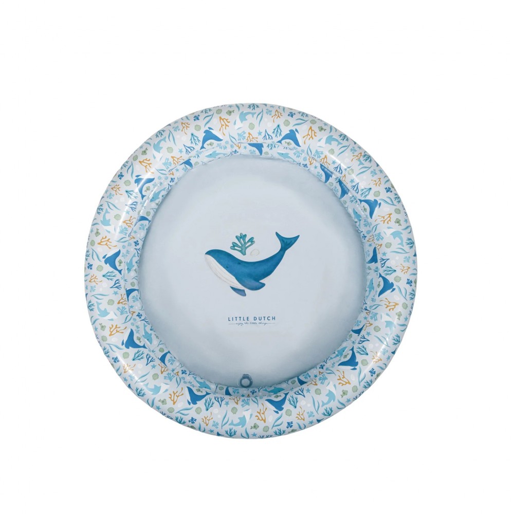 Little Dutch - Φουσκωτή Πισίνα Oceans Dreams Blue 80cm