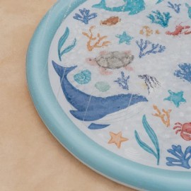 Little Dutch - Φουσκωτό Στρώμα Παιχνιδιού Sprinkler Ocean Dreams Blue 150cm