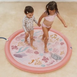 Little Dutch - Φουσκωτό Στρώμα Παιχνιδιού Sprinkler Ocean Dreams Pink 150cm