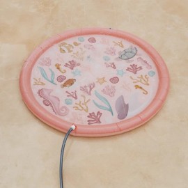 Little Dutch - Φουσκωτό Στρώμα Παιχνιδιού Sprinkler Ocean Dreams Pink 150cm