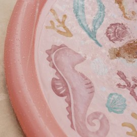 Little Dutch - Φουσκωτό Στρώμα Παιχνιδιού Sprinkler Ocean Dreams Pink 150cm