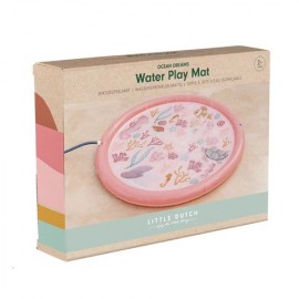 Little Dutch - Φουσκωτό Στρώμα Παιχνιδιού Sprinkler Ocean Dreams Pink 150cm