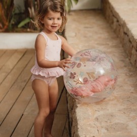 Little Dutch - Μπάλα Παραλίας 3D Ocean Dreams Pink 35cm