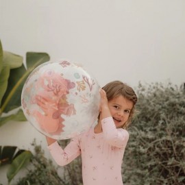 Little Dutch - Μπάλα Παραλίας 3D Ocean Dreams Pink 35cm
