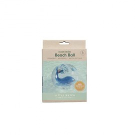 Little Dutch - Μπάλα Παραλίας 3D Ocean Dreams Blue 35cm