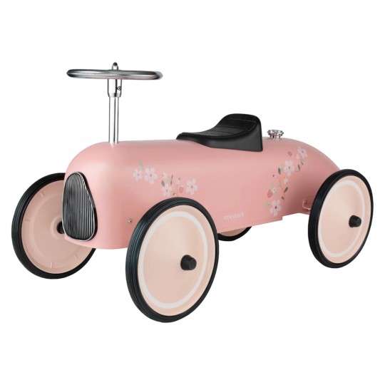 Little Dutch - Αυτοκίνητο Ρετρό Ride-On Ροζ Little Dutch - Αυτοκίνητο Ρετρό Ride-On Ροζ