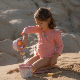 Little Dutch - Σετ Κουβαδάκια Παραλίας Pink Flowers