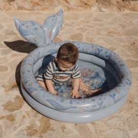 Little Dutch - Φουσκωτή Πισίνα με Ουρά Φάλαινας Ocean World 80cm