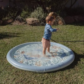 Little Dutch - Φουσκωτό Στρώμα Παιχνιδιού Sprinkler Ocean World Blue 150cm