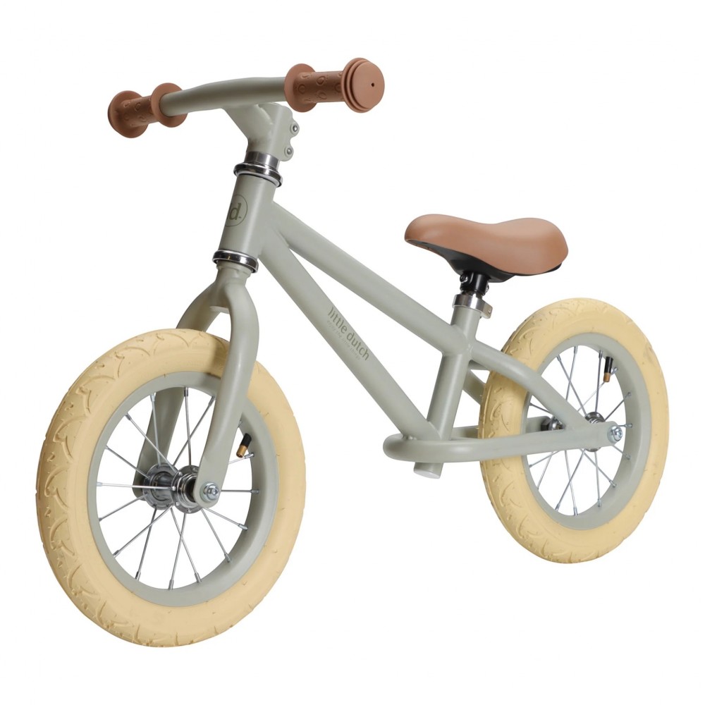 Little Dutch - Μεταλλικό Ποδήλατο Ισορροπίας Green Matte Little Dutch - Μεταλλικό Ποδήλατο Ισορροπίας Green Matte