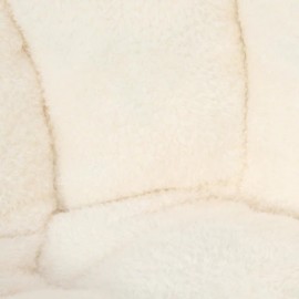  Little Dutch - Υφασμάτινη Παιδική Πολυθρόνα Πουφ Teddy White