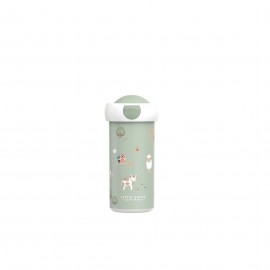 Little Dutch -  Στεγανό Ποτήρι Με Καπάκι Little Farm 300ml
