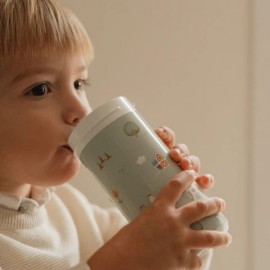 Little Dutch -  Στεγανό Ποτήρι Με Καπάκι Little Farm 300ml