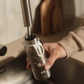 Little Dutch - Ανοξείδωτο Θερμός Flip-Up Campus Little Farm 350ml