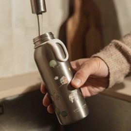 Little Dutch - Ανοξείδωτο Θερμός Flip-Up Campus Little Farm 350ml