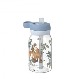 Little Dutch - Μπουκάλι Με Καλαμάκι Campus Forest Friends 450ml