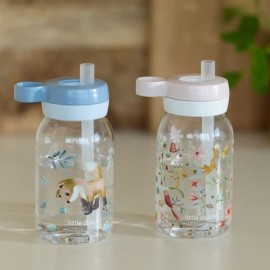 Little Dutch - Μπουκάλι Με Καλαμάκι Campus Fairy Wonders 450ml