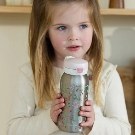 Little Dutch - Ανοξείδωτο Μπουκάλι Flip-Up Campus Fairy Wonders 600ml