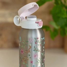 Little Dutch - Ανοξείδωτο Μπουκάλι Flip-Up Campus Fairy Wonders 600ml