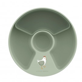 Little Dutch - Παιδικό Πιατάκι Με Χωρίσματα Mio Little Farm