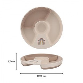 Little Dutch - Παιδικό Πιατάκι Με Χωρίσματα Mio Little Farm