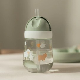 Little Dutch - Εκπαιδευτικό Ποτηράκι Με Καλαμάκι Little Farm 300ml Little Dutch - Εκπαιδευτικό Ποτηράκι Με Καλαμάκι Little Farm 300ml