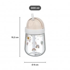 Little Dutch - Εκπαιδευτικό Ποτηράκι Με Καλαμάκι Forest Friend 300ml Little Dutch - Εκπαιδευτικό Ποτηράκι Με Καλαμάκι Forest Friend 300ml