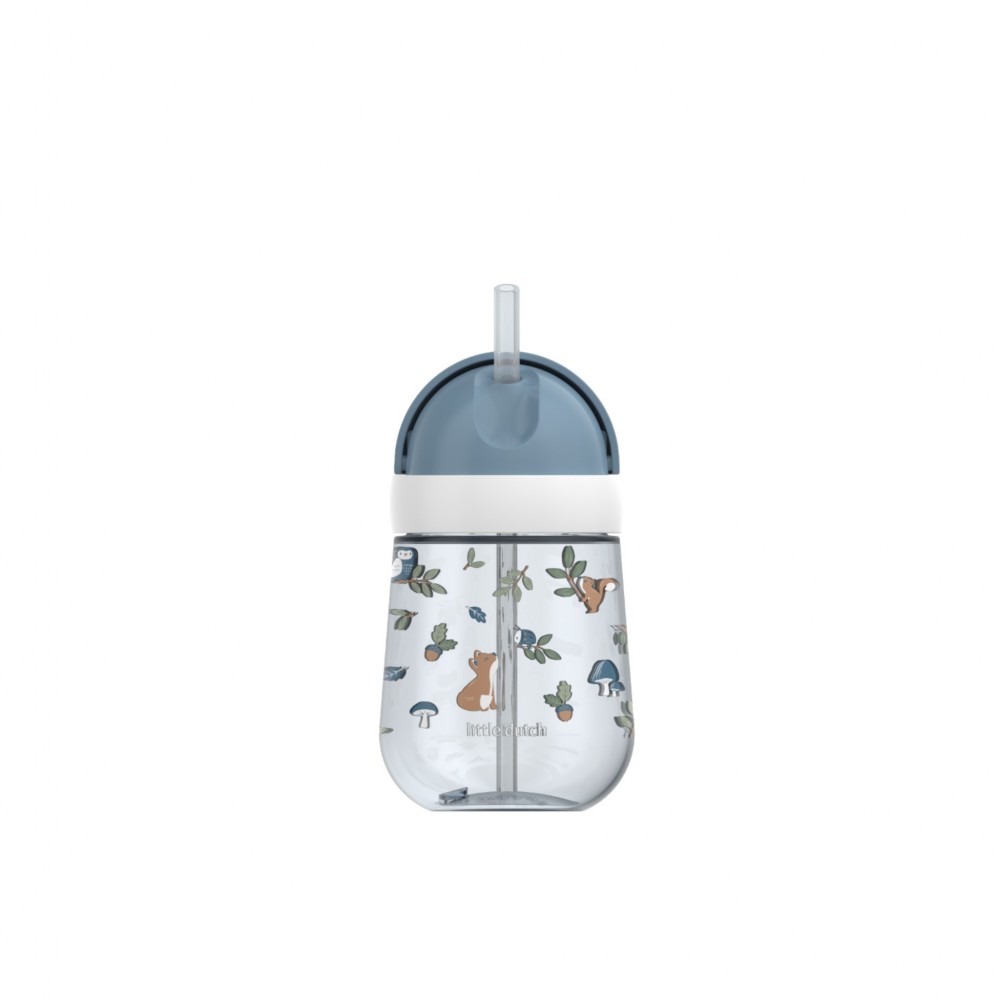 Little Dutch - Εκπαιδευτικό Ποτηράκι Με Καλαμάκι Forest Friend 300ml Little Dutch - Εκπαιδευτικό Ποτηράκι Με Καλαμάκι Forest Friend 300ml