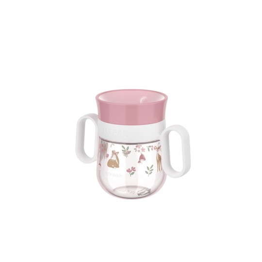 Little Dutch - Εκπαιδευτικό Ποτηράκι Περιμετρικό Με Χειρολαβές Mio Fairy Graden 200ml