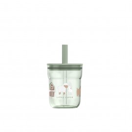 Little Dutch - Παιδικό Ποτήρι Με Καλαμάκι Mio Littlle Farm 250 ml