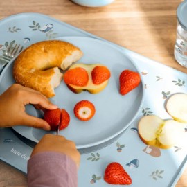 Little Dutch - Σετ 3 Παιδικά Μαχαιροπήρουνα Mio Forest Friends