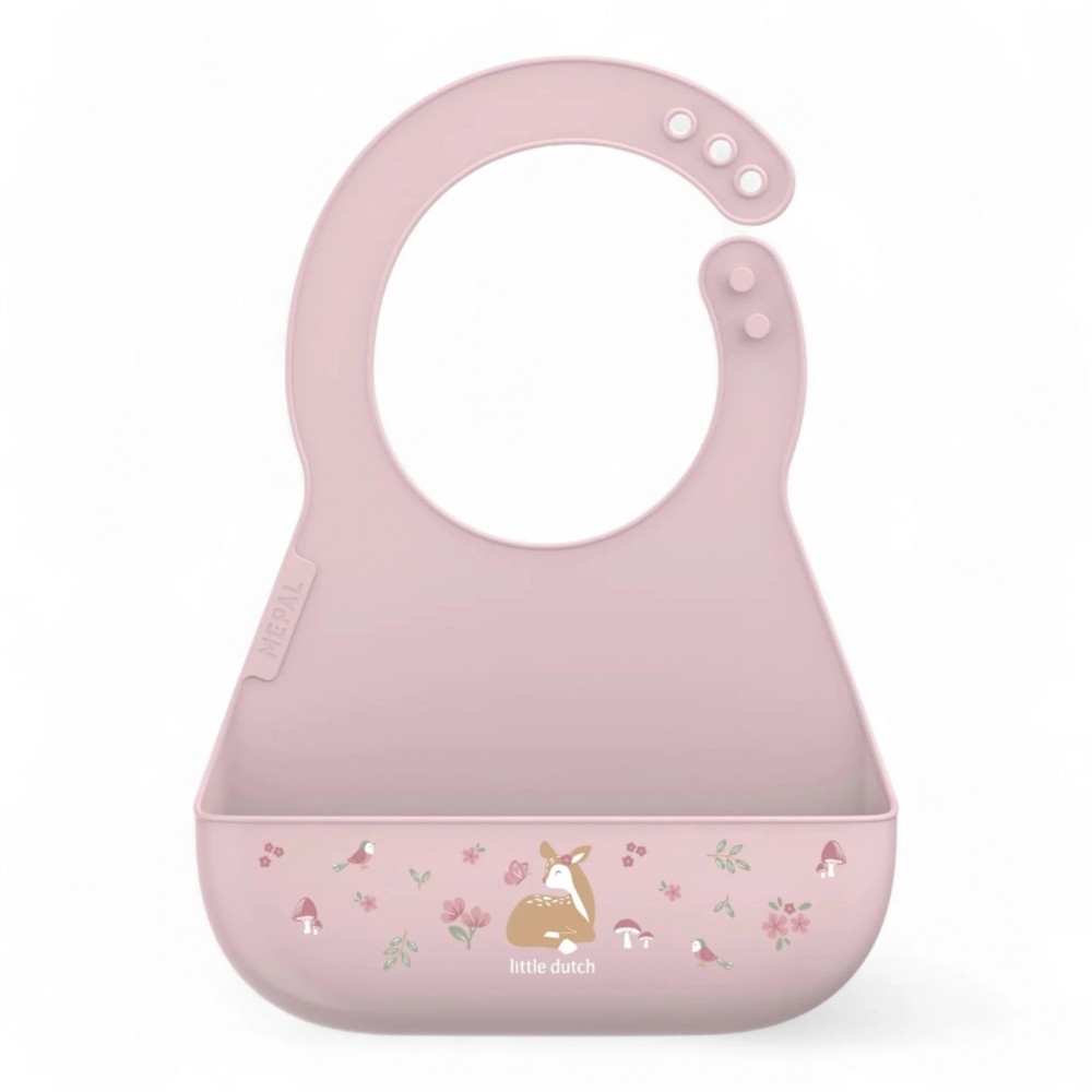 Little Dutch - Σαλιάρα Σιλικόνης Mio Fairy Garden