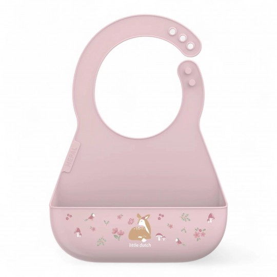 Little Dutch - Σαλιάρα Σιλικόνης Mio Fairy Garden