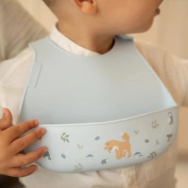 Little Dutch - Σαλιάρα Σιλικόνης Mio Forest Friends